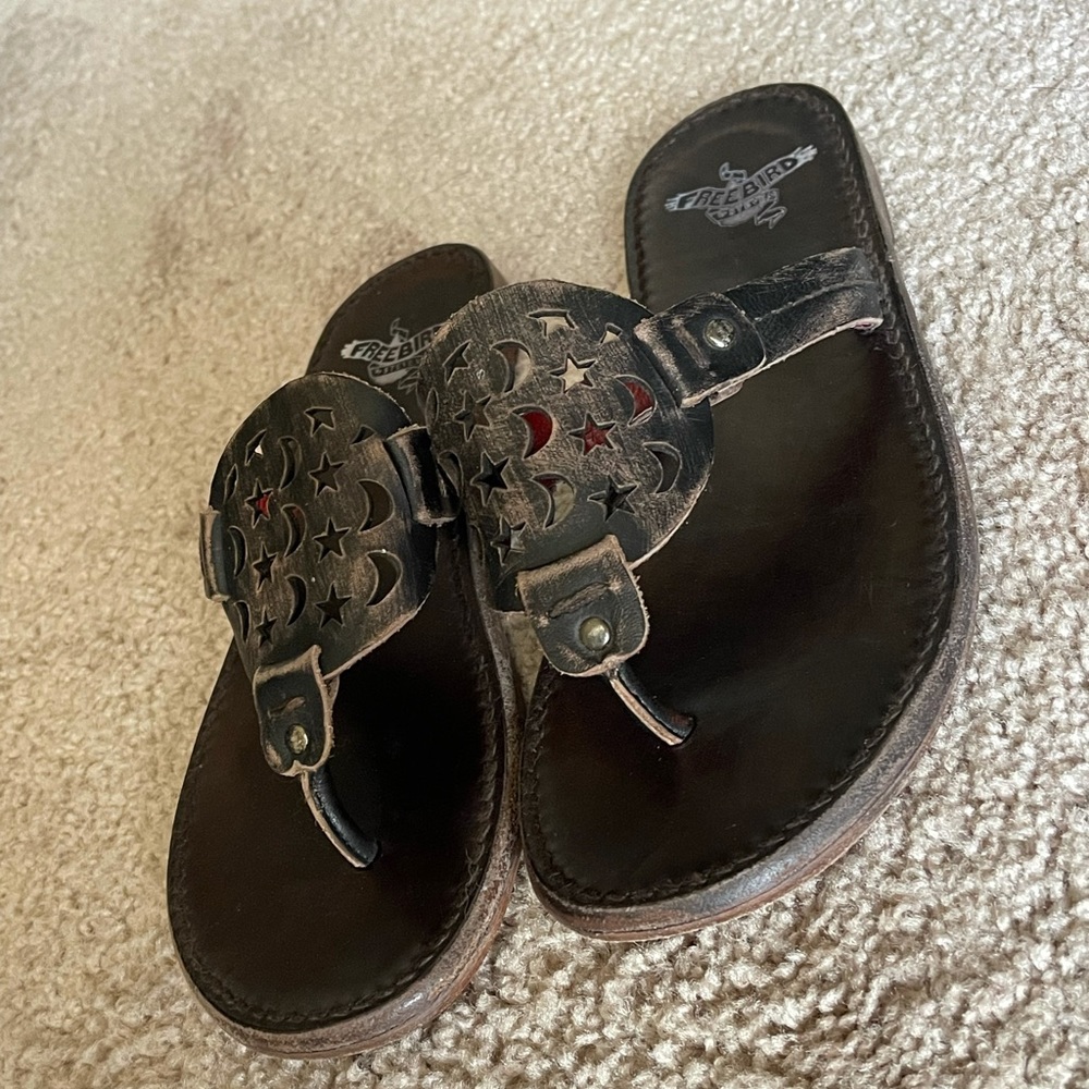 Freebird By Steven Sandals , SIZE 9 fits as an 8